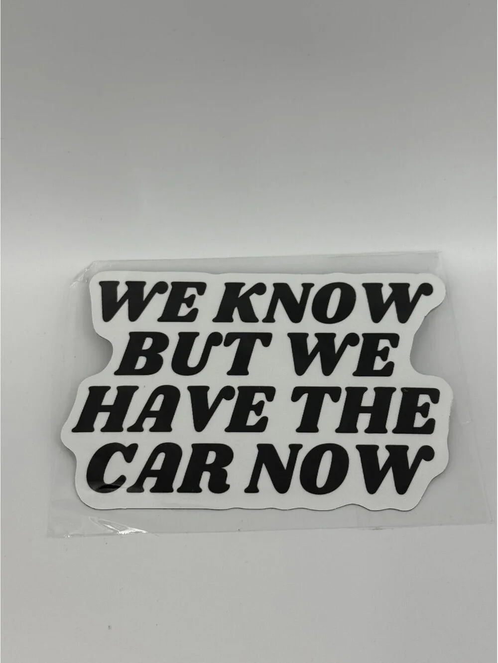 KisonovaGuard Anti Elon Bumper Magnet - We Know But We Have The Car Now